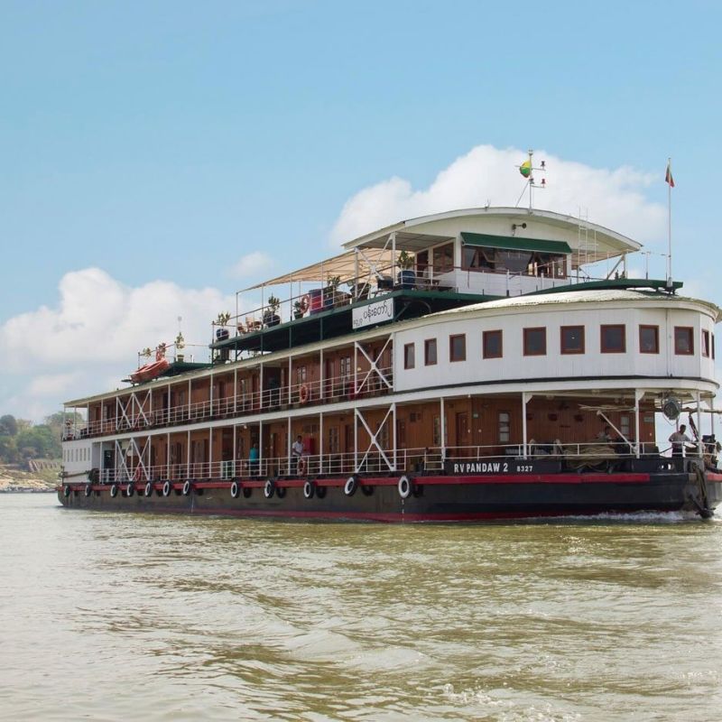 Votre bateau de croisière au Laos avec Via Dream